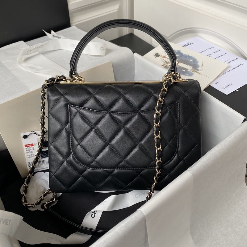 Ch**el top handle bags